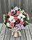 Букет цветов из: Альстромерии, Гвоздики, Розы и Хризантемы в Верхний Услон