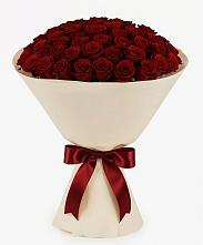 Букет 101 Бордовая роза Блэк Бакарра в Верхний Услон