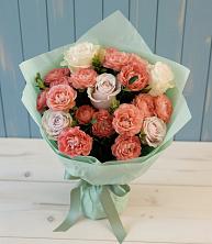 Букет цветов из:  Розы в Верхний Услон