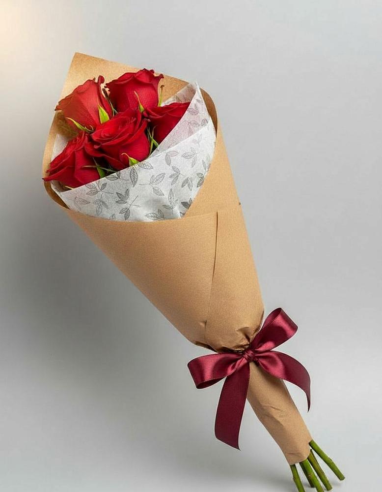 Букет цветов из: Розы в Верхний Услон