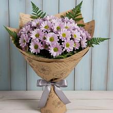 Букет цветов из:  Хризантемы #REPLACE_PRED# Верхний Услон