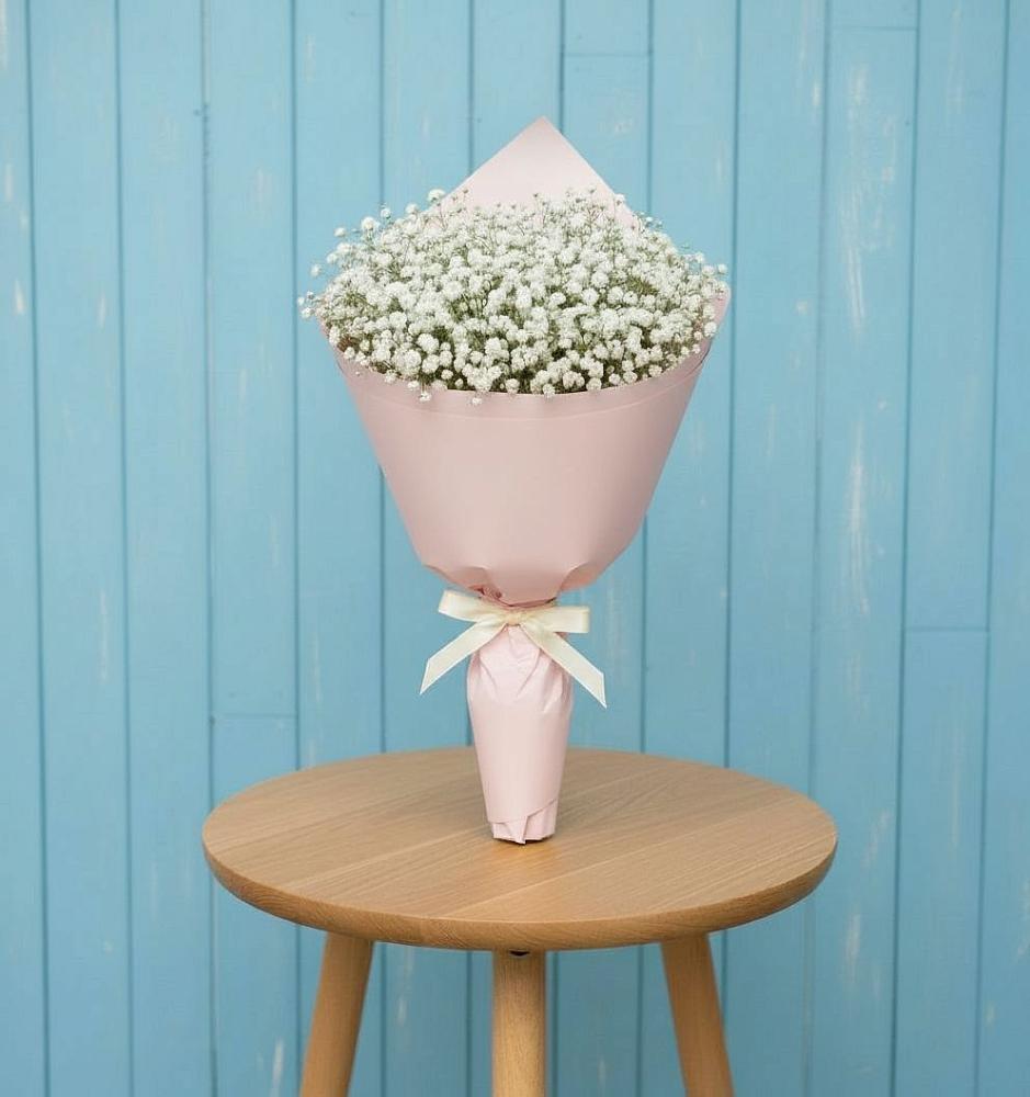 Букет цветов из: Гипсофила в Верхний Услон