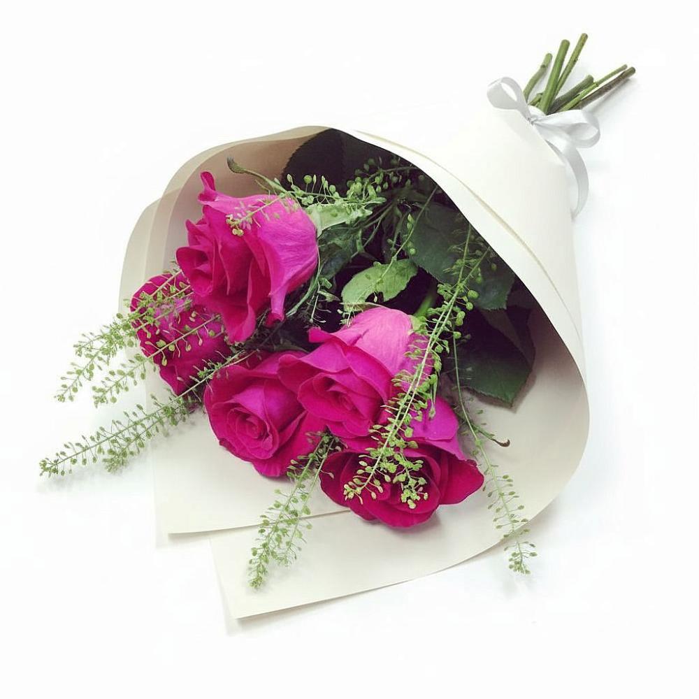 Букет цветов из: Розы в Верхний Услон