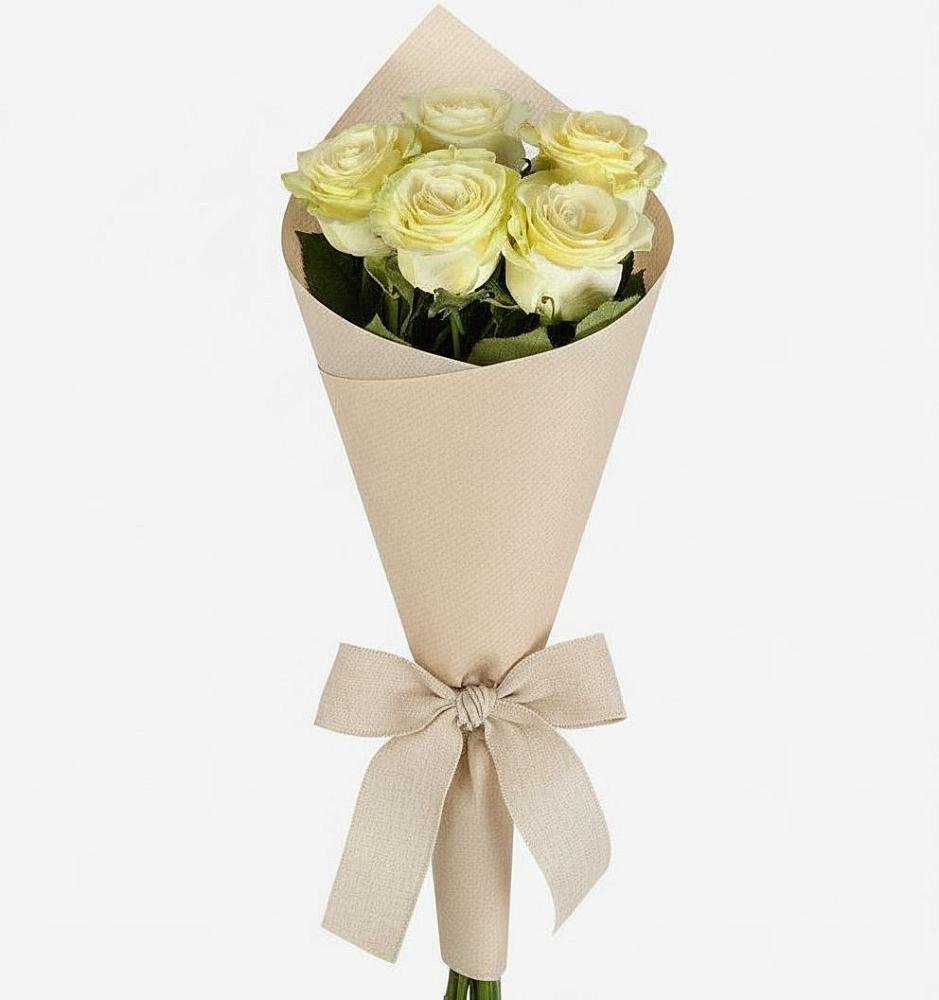 Букет цветов из: Розы в Верхний Услон