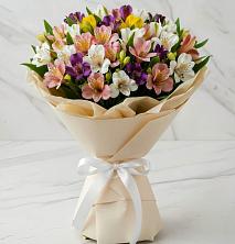 Букет цветов из:  Альстромерии в Верхний Услон