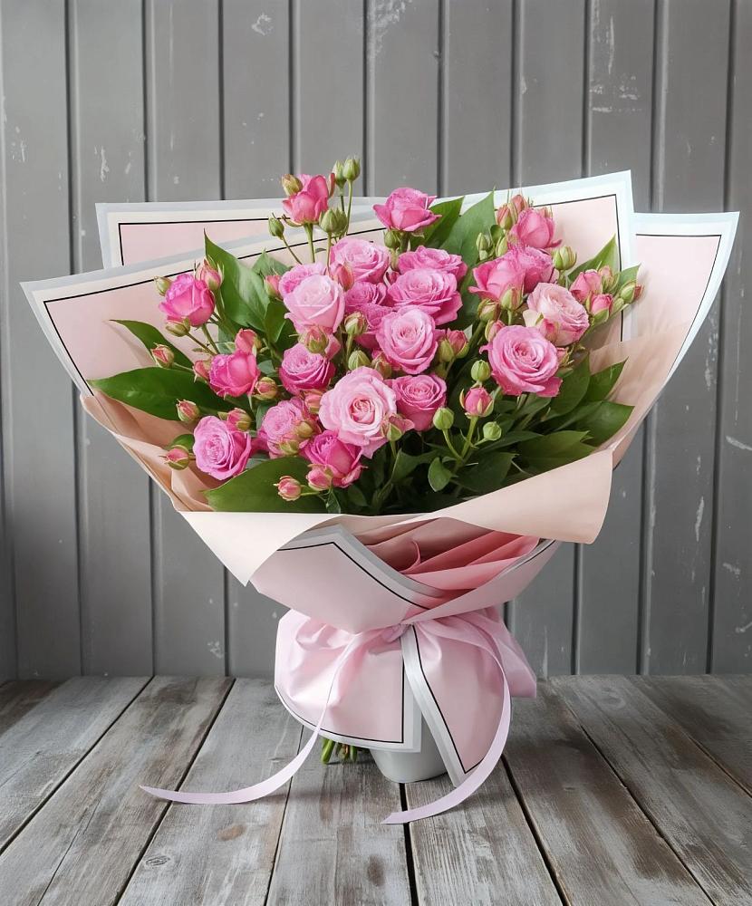 Букет Розовый кустик в Верхний Услон