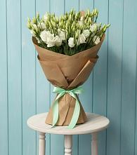 Букет цветов из:  Лизиантусы в Верхний Услон