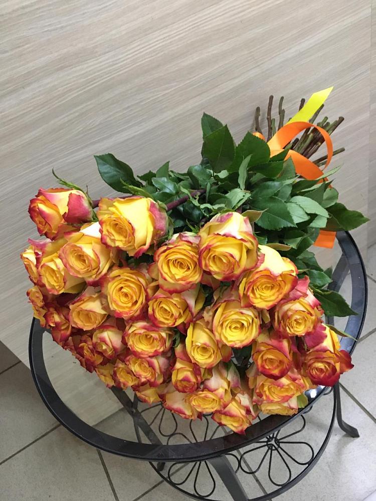 Букет Желтые розы в Верхний Услон