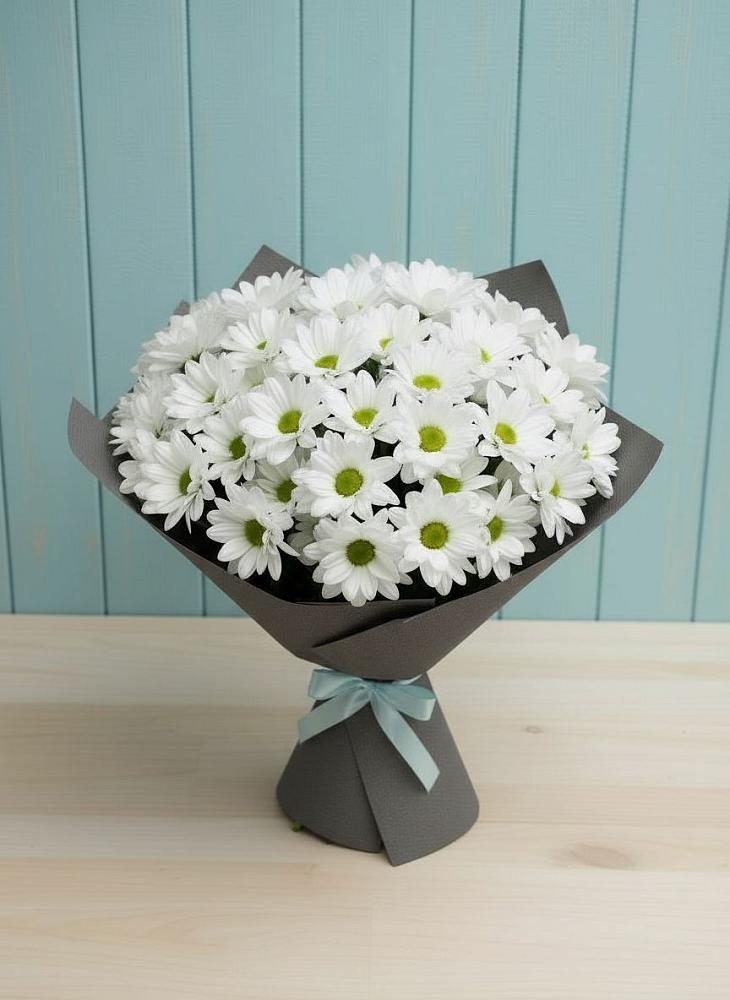 Букет цветов из: Хризантемы в Верхний Услон