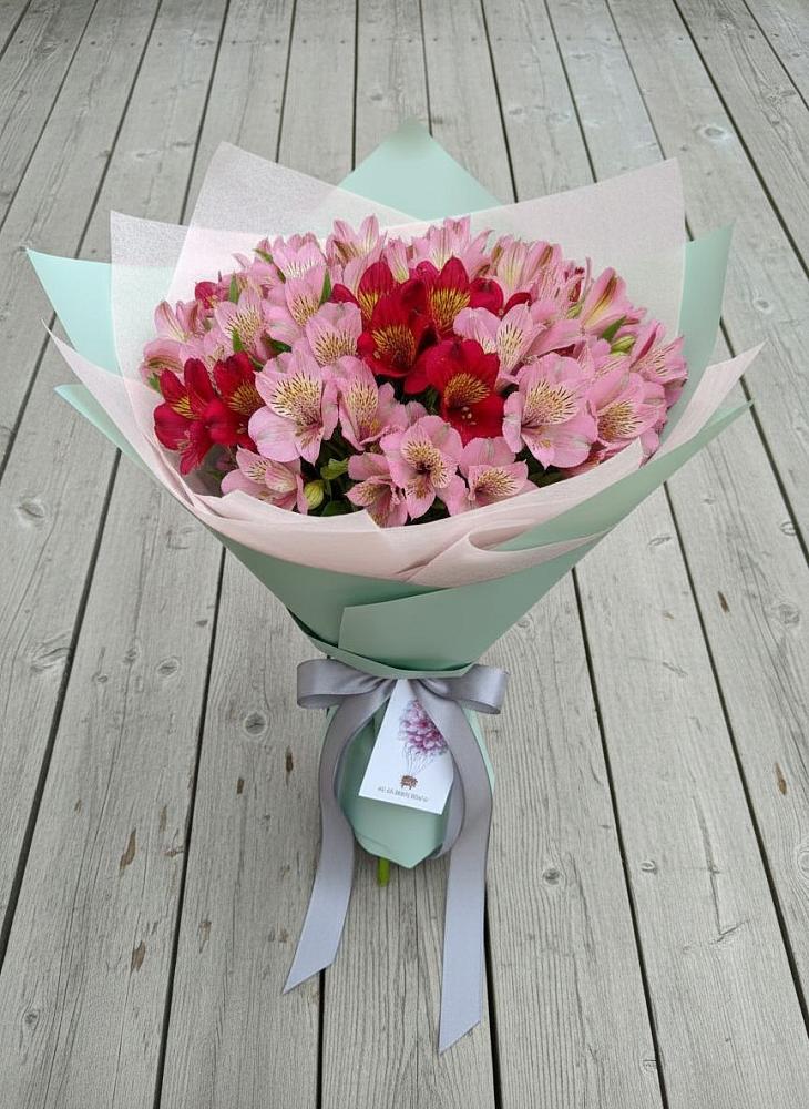 Букет цветов из: Альстромерии в Верхний Услон