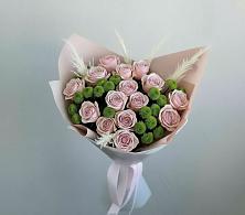 Букет цветов из:  Розы и Хризантемы в Верхний Услон