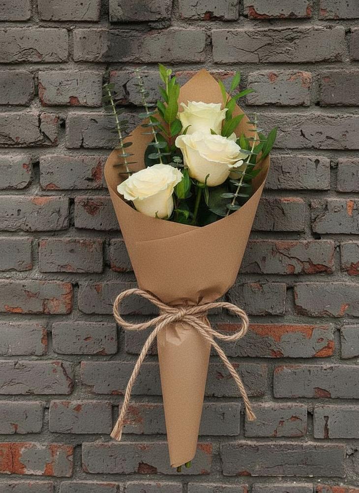 Букет цветов из: Розы в Верхний Услон