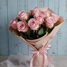 Букет цветов из:  Розы в Верхний Услон