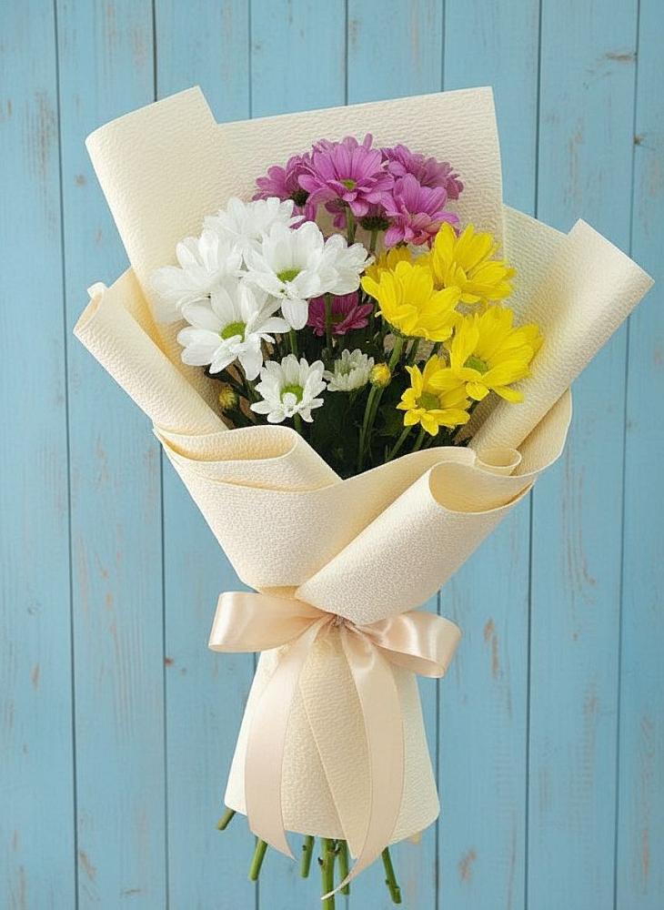 Букет цветов из: Хризантемы в Верхний Услон