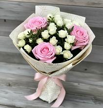 Букет цветов из:  Розы в Верхний Услон