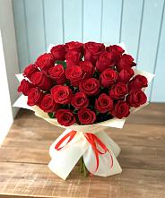 Букет 29 Красных роз в Верхний Услон