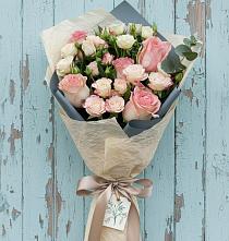 Букет цветов из:  Розы #REPLACE_PRED# Верхний Услон