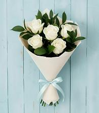 Букет цветов из:  Розы в Верхний Услон
