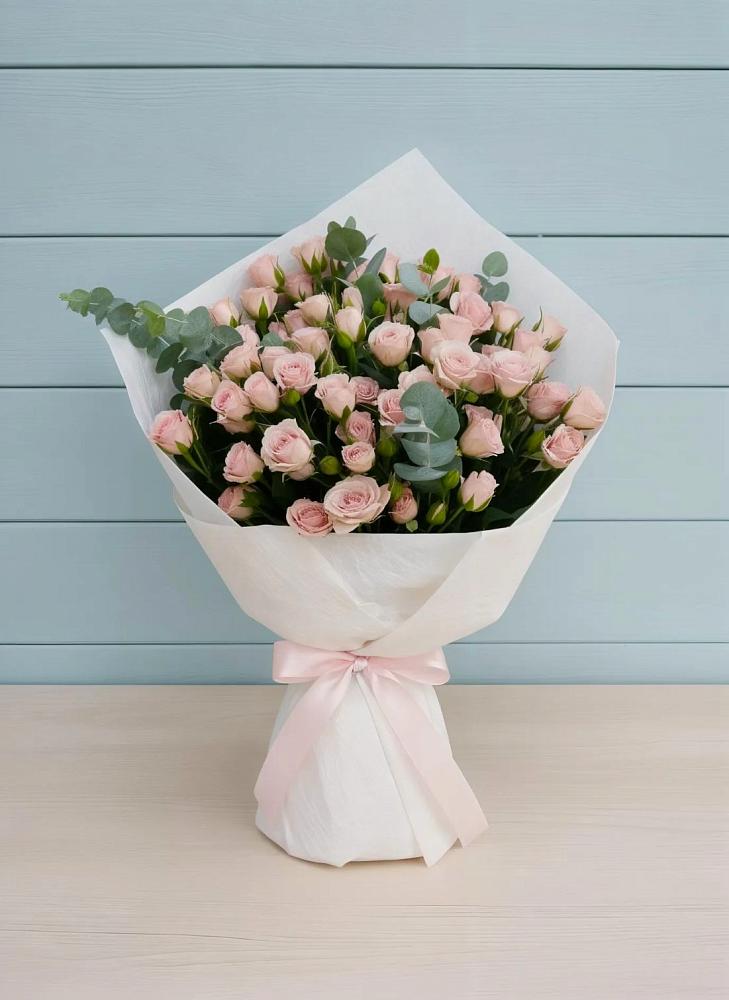 Букет цветов из: Розы в Верхний Услон