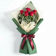 Букет цветов из:  Розы в Верхний Услон