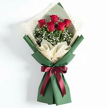 Букет цветов из:  Розы в Верхний Услон