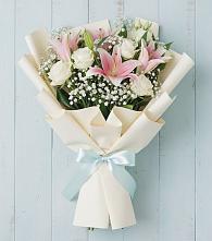 Букет цветов из:  Лилии в Верхний Услон