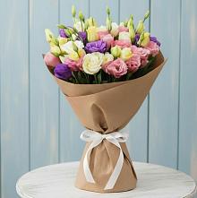 Букет цветов из:  Лизиантусы в Верхний Услон