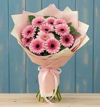 Букет цветов из:  Герберы в Верхний Услон